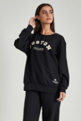 Εικόνα της Φούτερ college unisex οversized