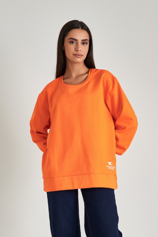 Εικόνα της Φούτερ unisex oversized