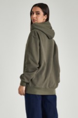 Εικόνα της Φούτερ με κουκούλα unisex oversized