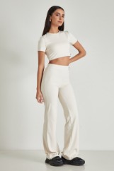 Picture of Crop top in elastic fabric