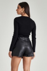 Picture of Cropped sweater with slits