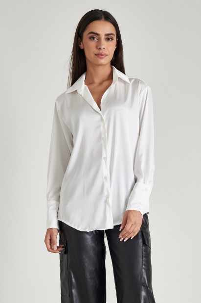 Picture of Satin loose shirt