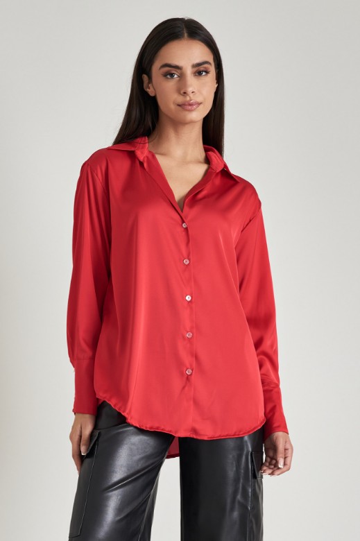 Picture of Satin loose shirt