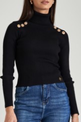 Picture of Rip sweater with gold buttons