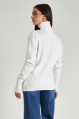 Εικόνα της Πλεκτό πουλόβερ με ψηλό γιακά