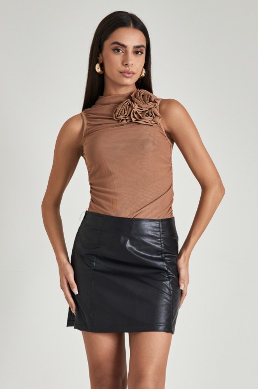 Picture of Tulle top with flower