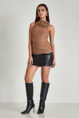 Picture of Tulle top with flower