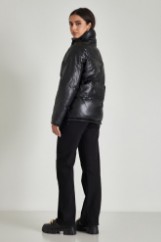 Picture of Puffer faux leather jacket