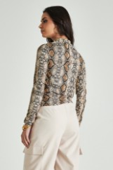 Picture of Snake print top