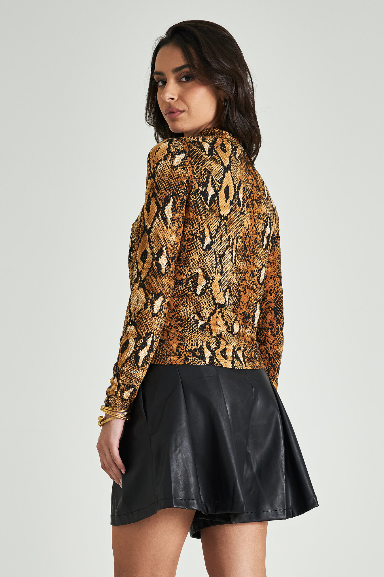 Picture of Snake print top