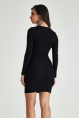 Picture of Chain neckline mini dress