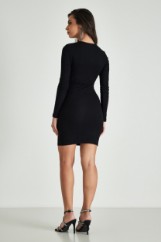 Picture of Chain neckline mini dress