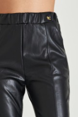 Picture of Wide leg leather pants