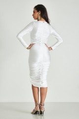 Picture of Bodycon ruffled dress