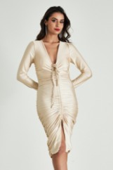 Picture of Bodycon ruffled dress