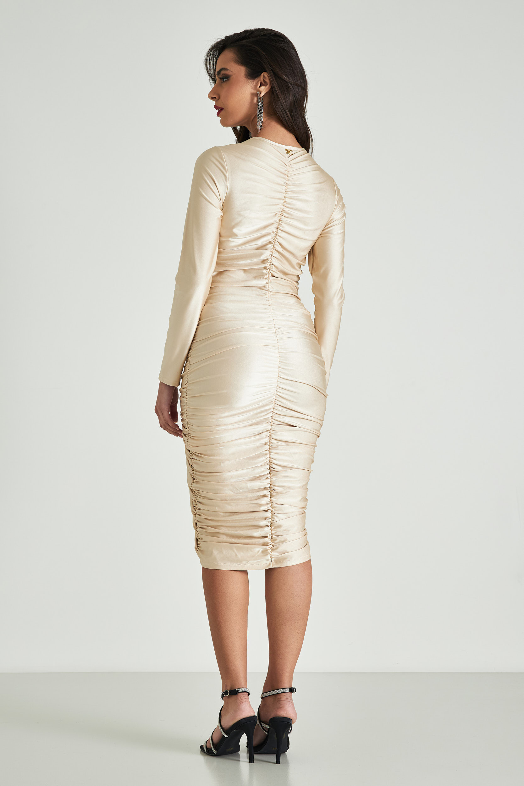 Picture of Bodycon ruffled dress