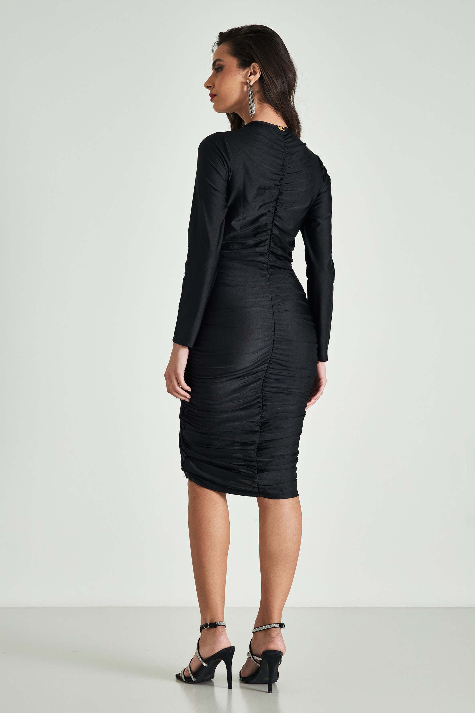 Picture of Bodycon ruffled dress