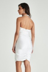 Picture of Backless ruffled dress