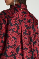 Picture of Printed satin shirt
