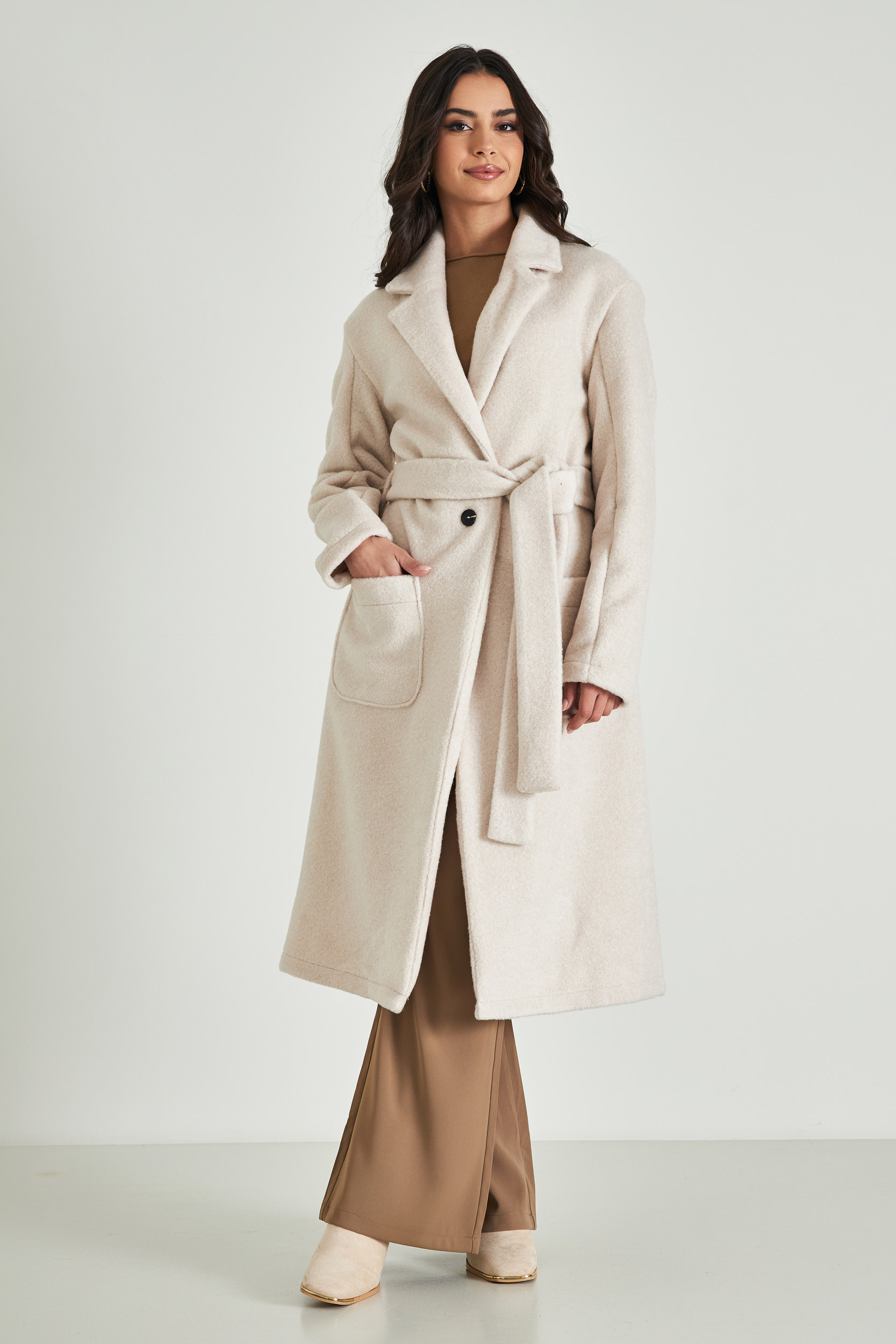 Picture of Oversized coat with collar