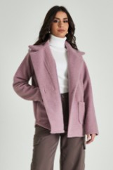 Picture of Cropped coat with pockets