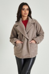 Picture of Cropped coat with pockets