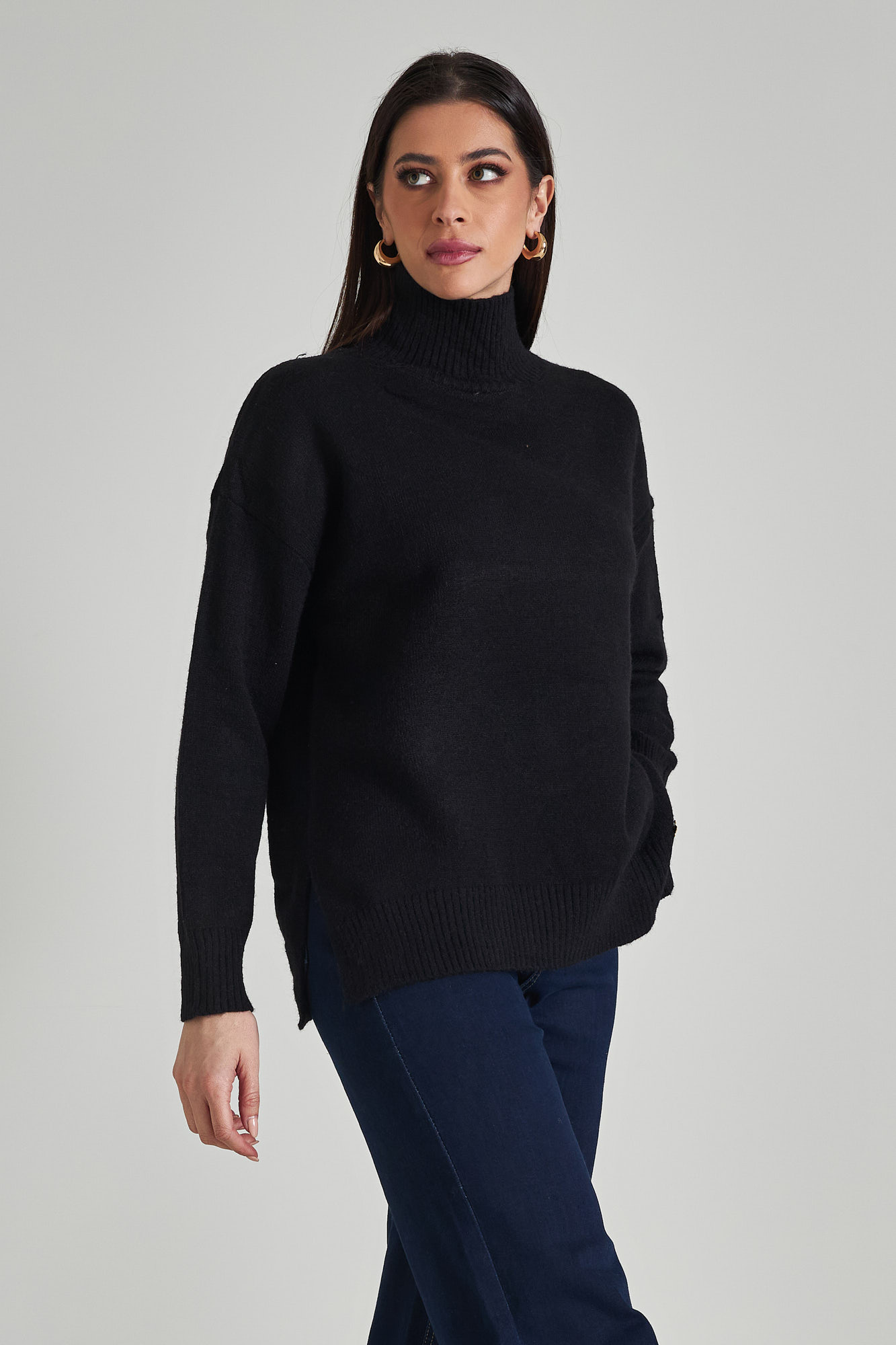 Picture of High neck loose sweater