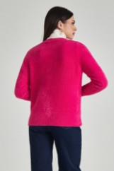 Picture of Fluffy cardigan with metal buttons
