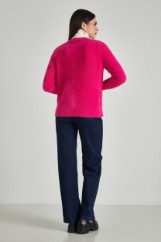 Picture of Fluffy cardigan with metal buttons