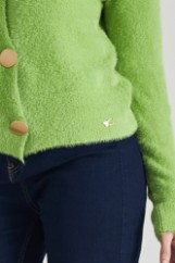 Picture of Fluffy cardigan with metal buttons