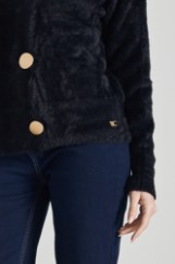 Picture of Fluffy cardigan with metal buttons