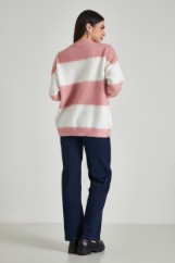 Εικόνα της Πλεκτό oversized ριγέ