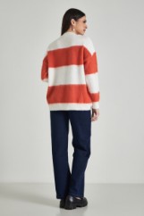 Εικόνα της Πλεκτό oversized ριγέ