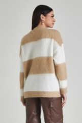 Εικόνα της Πλεκτό oversized ριγέ