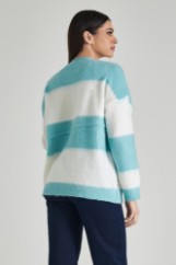 Εικόνα της Πλεκτό oversized ριγέ
