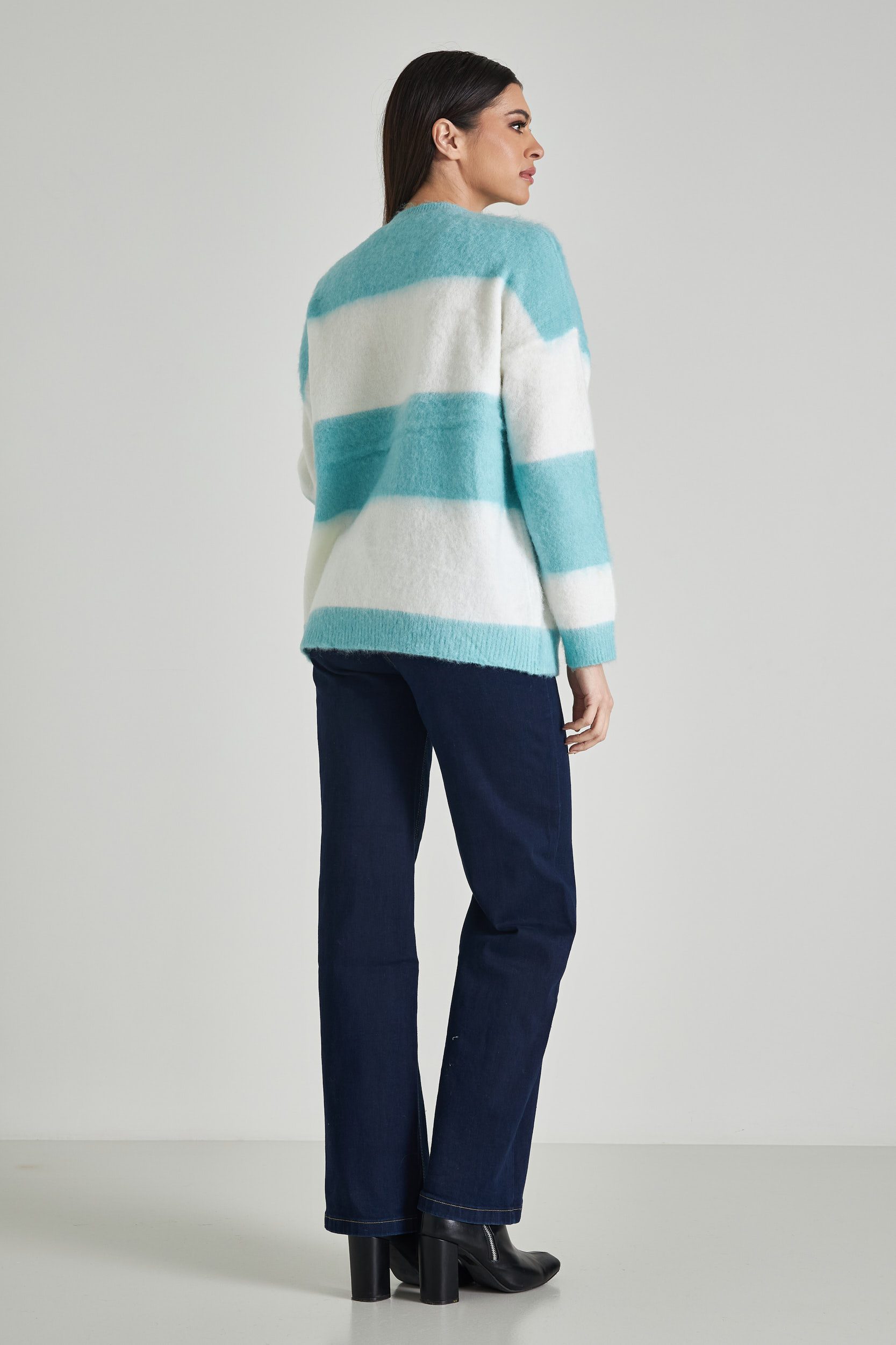 Εικόνα της Πλεκτό oversized ριγέ
