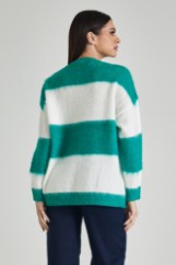 Εικόνα της Πλεκτό oversized ριγέ