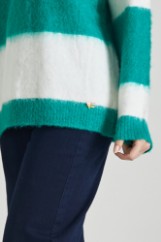 Εικόνα της Πλεκτό oversized ριγέ