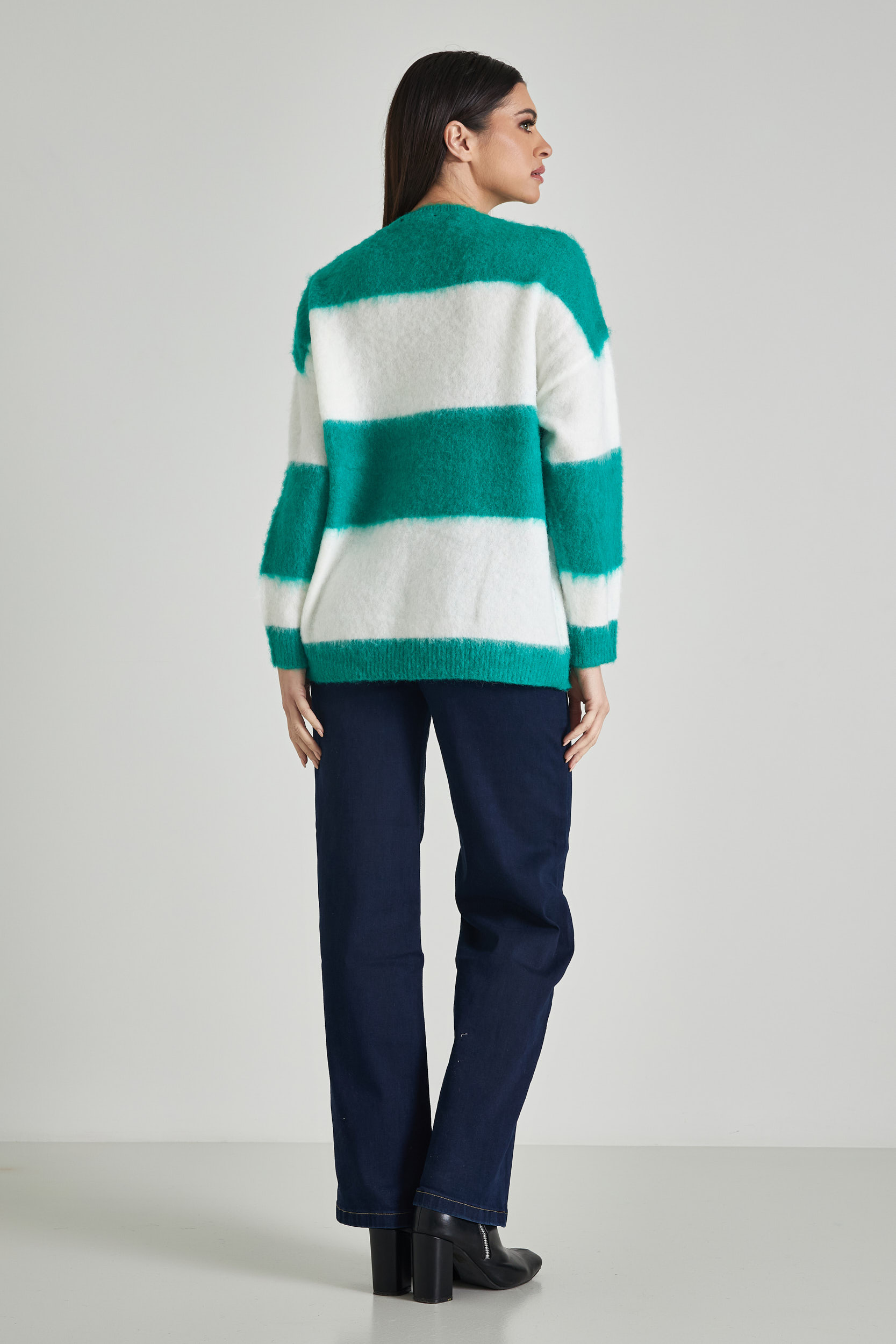 Εικόνα της Πλεκτό oversized ριγέ
