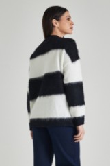 Εικόνα της Πλεκτό oversized ριγέ