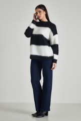 Εικόνα της Πλεκτό oversized ριγέ