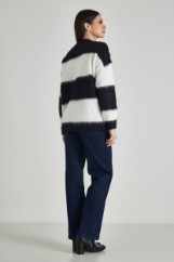 Εικόνα της Πλεκτό oversized ριγέ