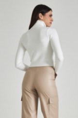 Picture of Cropped high neck sweater
