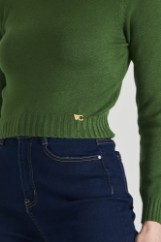 Picture of Cropped high neck sweater