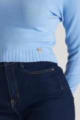 Picture of Cropped high neck sweater