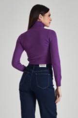 Picture of Cropped high neck sweater