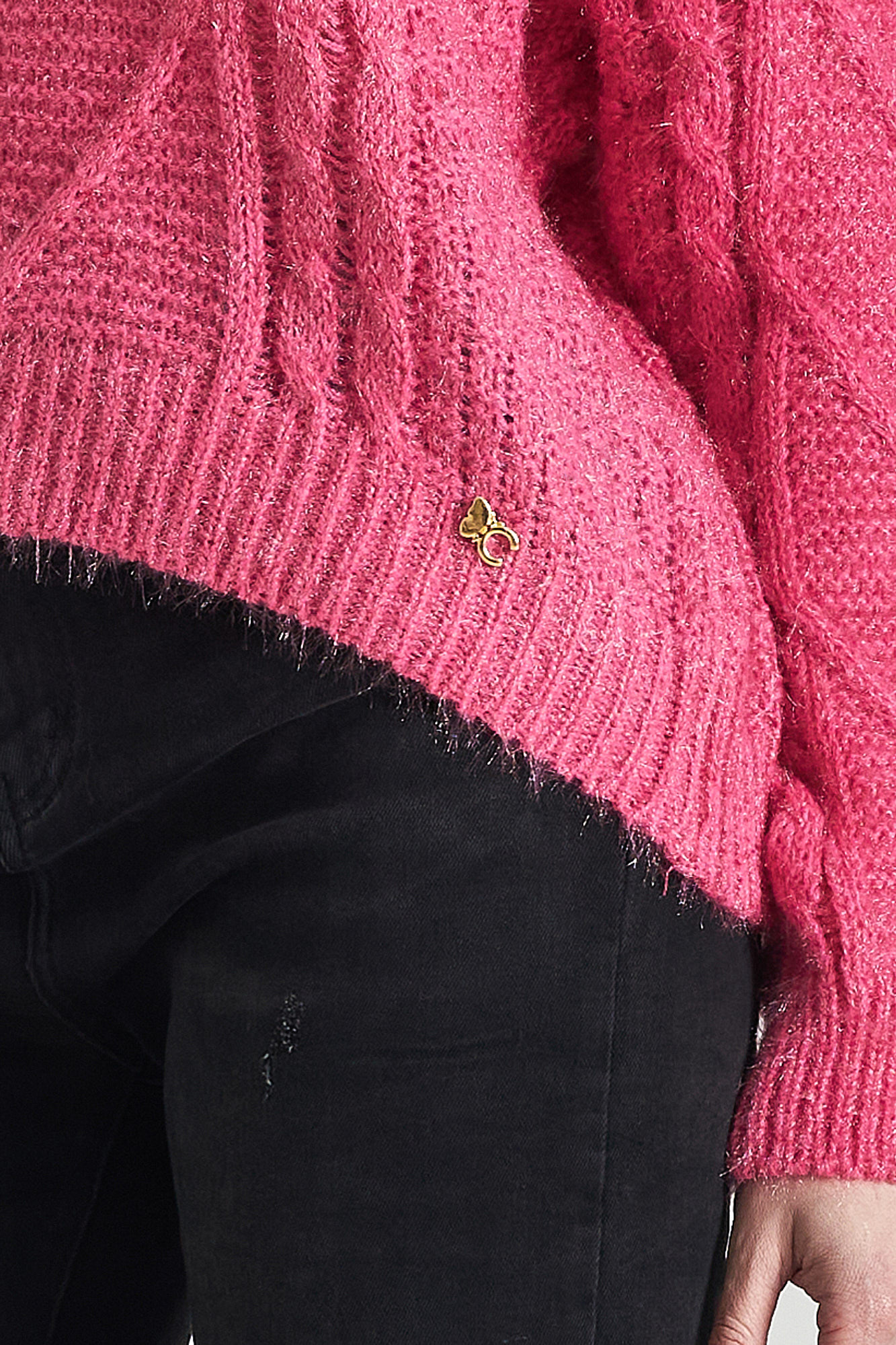 Picture of Metallic thread sweater