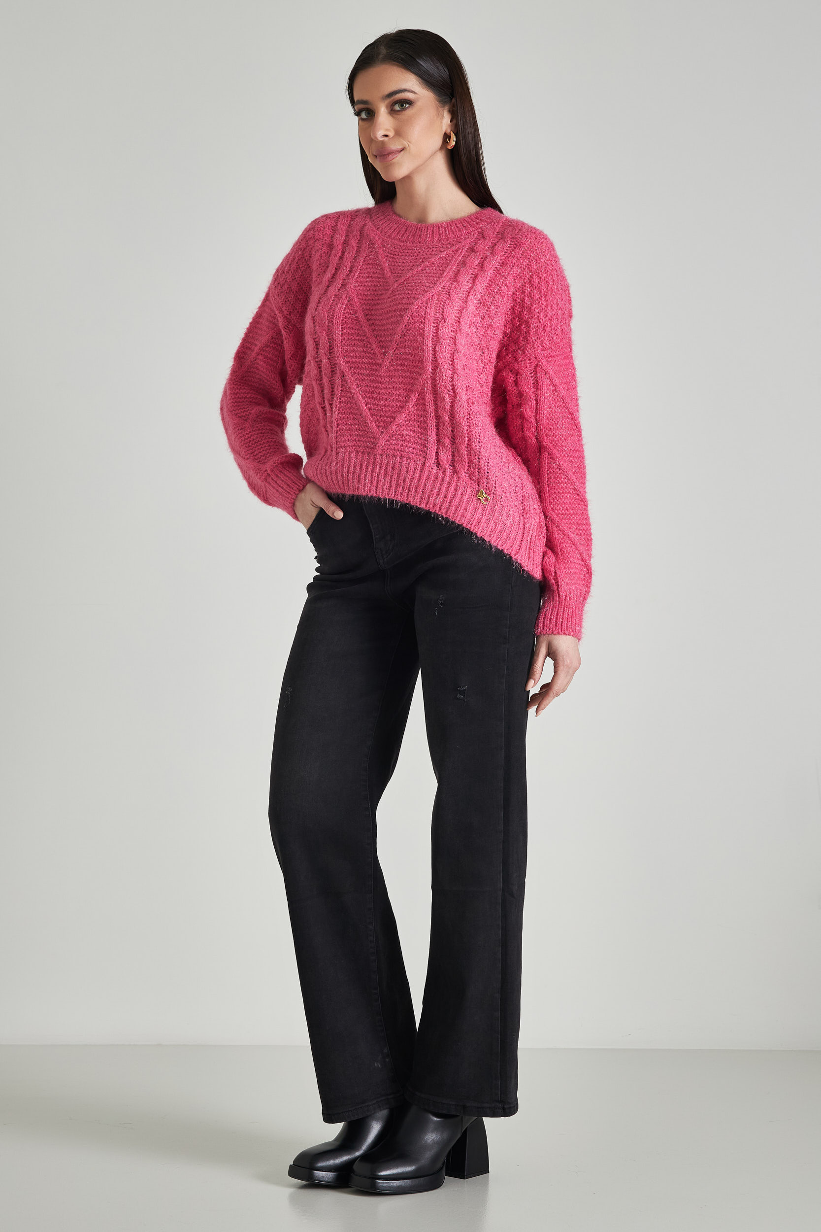 Picture of Metallic thread sweater