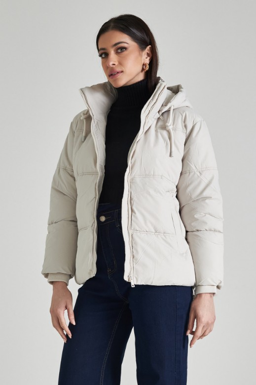 Picture of Quilted hooded jacket