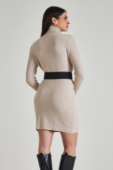 Picture of Turtleneck rip dress